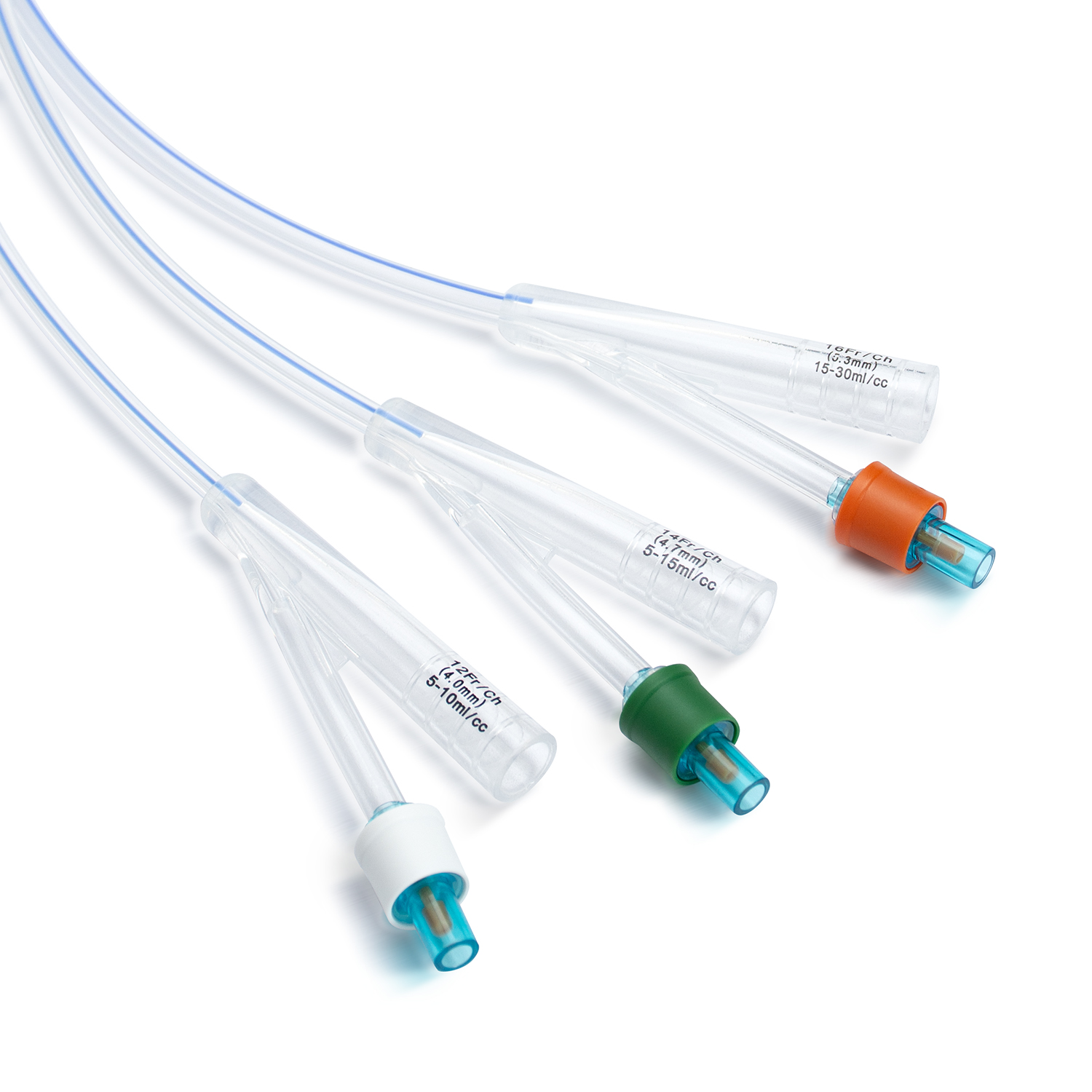 isf12-14-16-all-silicone-foley-catheter 2-Way All Silicone Foley Catheter 12Fr 14Fr and 16Fr