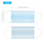 Suriko Surgical Mask Blue 17.5 x 9.5 cm
