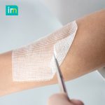 Sensitti Sofgau Paraffin Gauze Wound Dressing 10x10cm Application